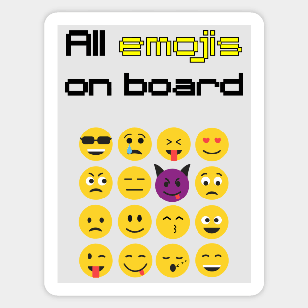 WORLD EMOJI DAY FUNNY QUOTES Sticker by BVCrafts